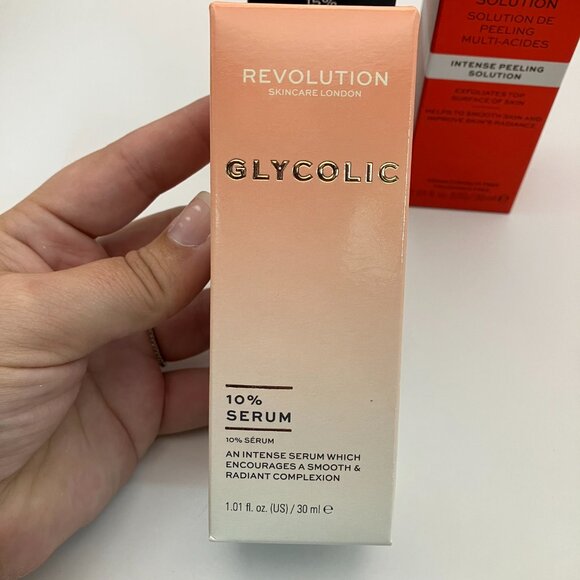Revolution Skincare Serums Set Glycolic, Niacinamide & Multi Acid Peel 30ml 3set - Picture 3 of 12